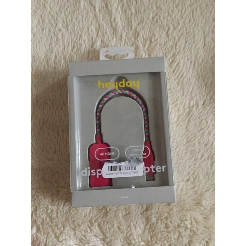 heyday™ 4" USB-C to HDMI Adapter - Magenta